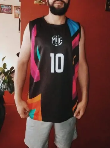 Basketball Uniform Multicolor Wave photo review